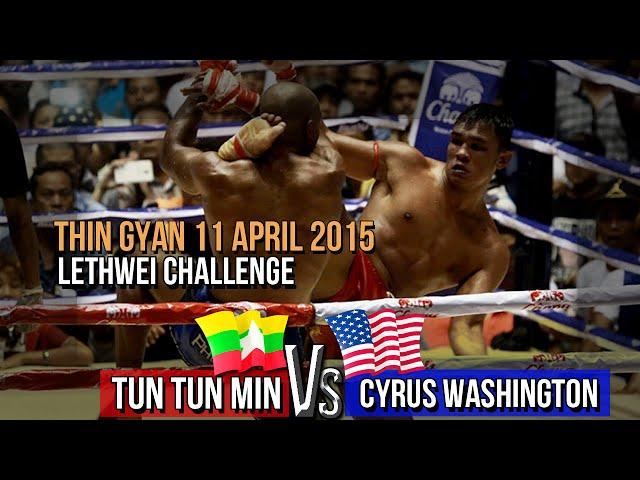 Tun Tun Min Vs Cyrus (USA), Myanmar Lethwei Fight, 2015, Rematch, Lekkha Moun, Burmese Boxing