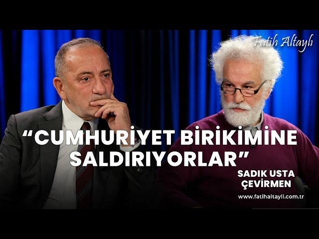 "Muazzez İlmiye Çığ'a saldırmak Cumhuriyet birikimine saldırmaktır!" / Sadık Usta & Fatih Altaylı