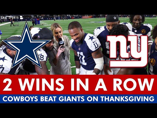 INSTANT REACTION: Cowboys Beat Giants Behind Rico Dowdle, Defense + CeeDee Lamb Hurt | Cowboys News