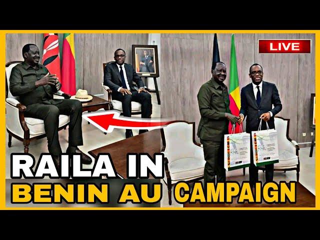 BReaking news Raila in Benin | see what he dis | raila latest news | raila Au job | raila today