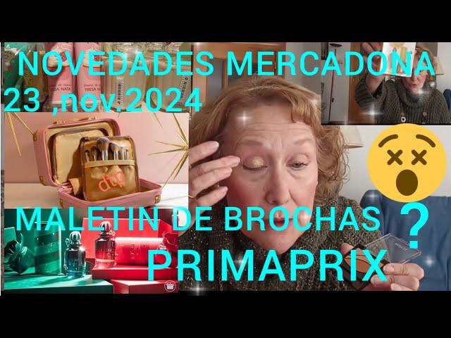 ATENCION!! MERCADONA NOVEDADES NUEVOS PERFUMES Y EL MALETIN? PRIMAPRIX ,COMPRAS ,PROBAMOS MAQUILLAJ