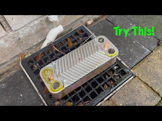 Blocked Plate Heat Exchanger (Sludge) | No Hot Water | How To Unblock | Viessmann Boiler