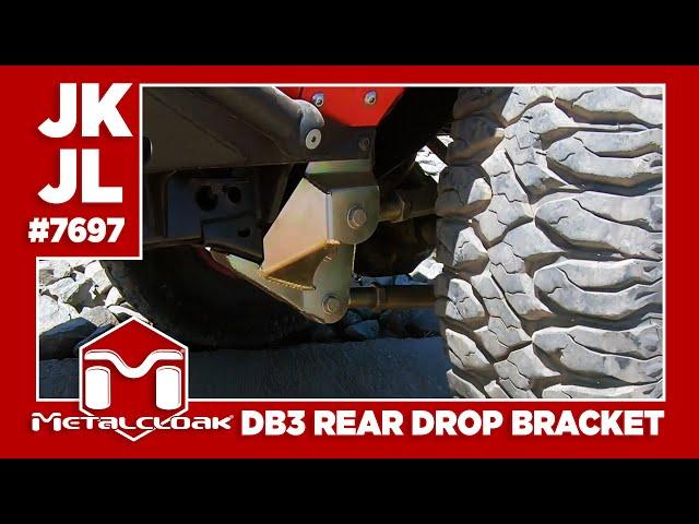 Featured Product: Metalcloak “DB3” Rear Drop Bracket | JK/JL Wrangler