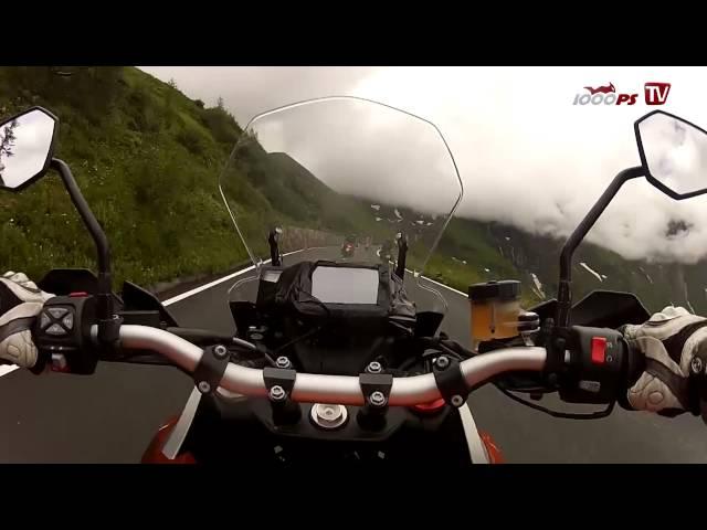 KTM 1190 Adventure-Sozius Speedride auf Großglockner
