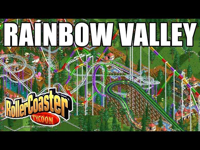 Rainbow Valley is RIDICULOUSLY Hard! - Rollercoaster Tycoon - Openrct2