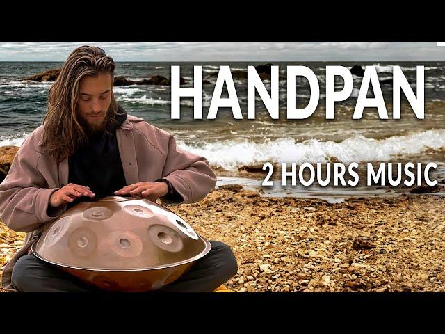 Waves Of Calm #54 | HANDPAN 2 hours Music | Pelalex Hang Drum Meditation Music