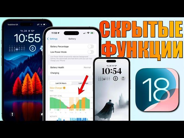 Скрытые Функции iPhone на iOS 18! Топ фишки iOS 18 на iPhone