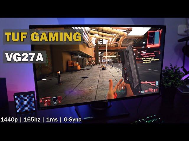 ASUS Tuf Gaming VG27A | Unboxing & Review | IPS, 165Hz, 1ms, G-Sync