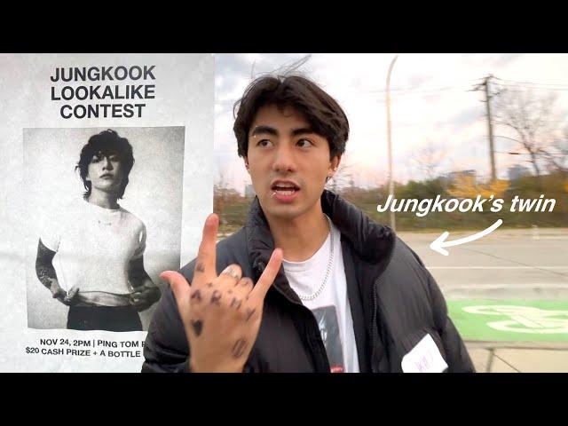 we made our brother join the JUNGKOOK LOOKALIKE CONTEST (and he WON) 한국어 자막!