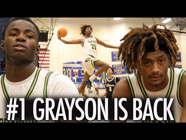 Caleb Holt & Jacob Wilkins DEBUT for Grayson the #1 Team in Georgia!