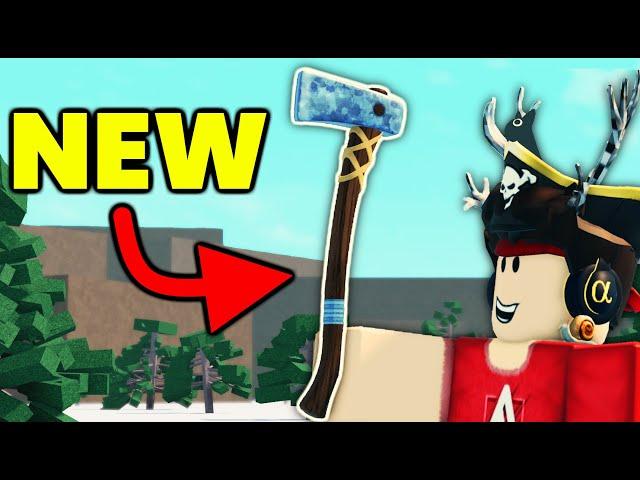 New BLUESTEEL AXE In Lumber Tycoon 2