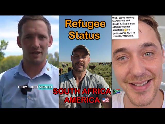 South Africans Reacting To Donald Trump Giving YT Afrikaners Refugee Status 