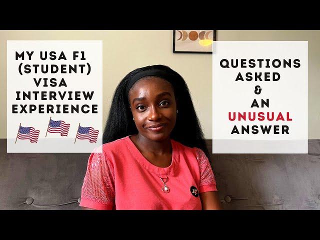 My US Student Visa Interview Experience in Lagos  || How I Got My F1 Visa Approved in 3 Minutes