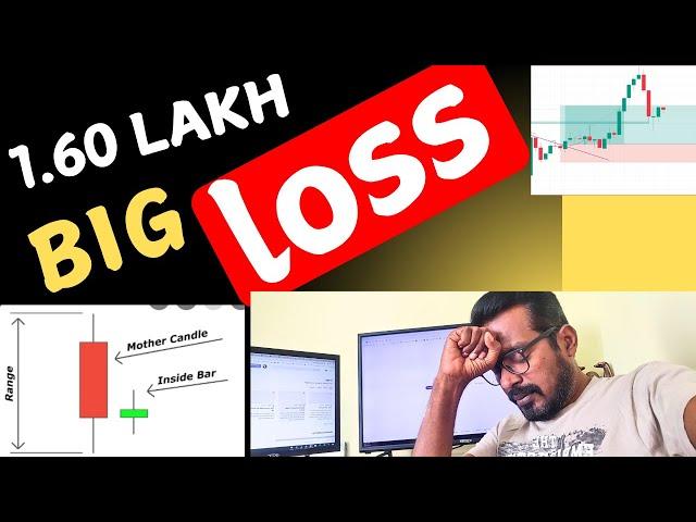 1.60 Lakh LOSS || Scalping || " Over Trading " - !!