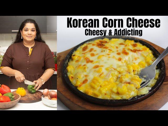 This Korean Corn & Cheese Dish is Addicting - Korean Corn Cheese Recipe - Cheesy Corn Recipe