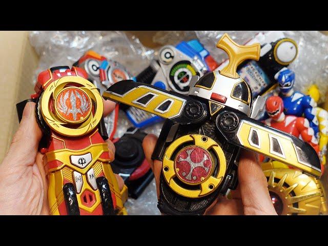 Power Rangers Lot Unboxing - Morphers! Ninja Strom, SPD, Wild Force And More!