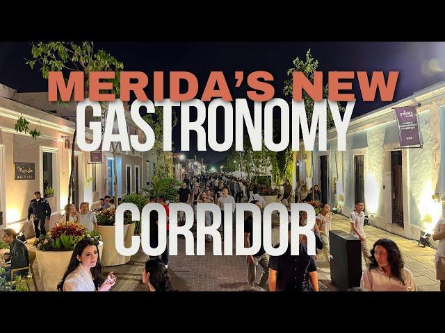 Merida's New Gastronomy Corridor - Calle 47 - connecting Paseo Montejo to La Plancha Park