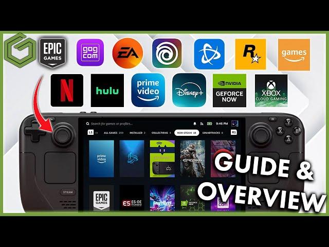 EASY Way to Install ALL Your Non-Steam Launchers & Streaming Services