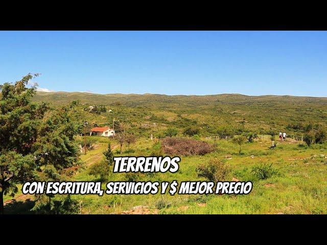 En un Paraje Serrano con 80 habitantes permanentes  Villa Albertina, Córdoba.