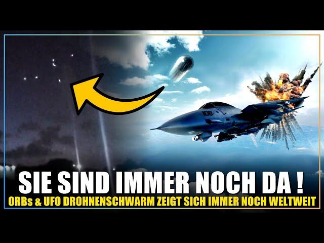 Sie fallen vom Himmel… UFO Drohnen Schwarm attackiert Kampfjets | Neuer Orb Schwarm gesichtet