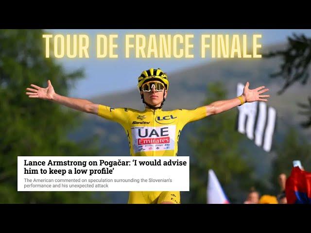 FINE I’LL TALK ABOUT DOPING - Tour de France 2024 Finale and Full Race Summary