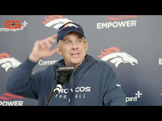 SEAN PAYTON | DENVER BRONCOS PRACTICE | November 22, 2024