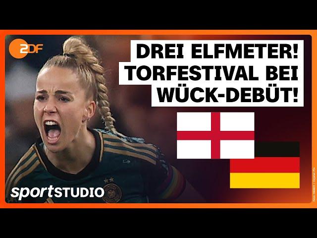 England – Deutschland Highlights | Frauen-Länderspiel | sportstudio