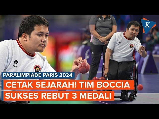 Ukir Sejarah! Boccia Indonesia Sukses "Borong" 3 Medali di Paralimpiade Paris 2024