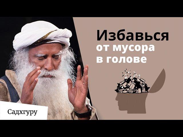 Перестань забивать голову мусором