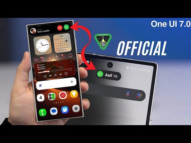 One UI 7.0 Android 15 - OMG, FINALLY SURPRISE!!