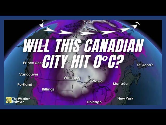 This Canadian City Could Stay Above Freezing The Entire Winter | #forecast