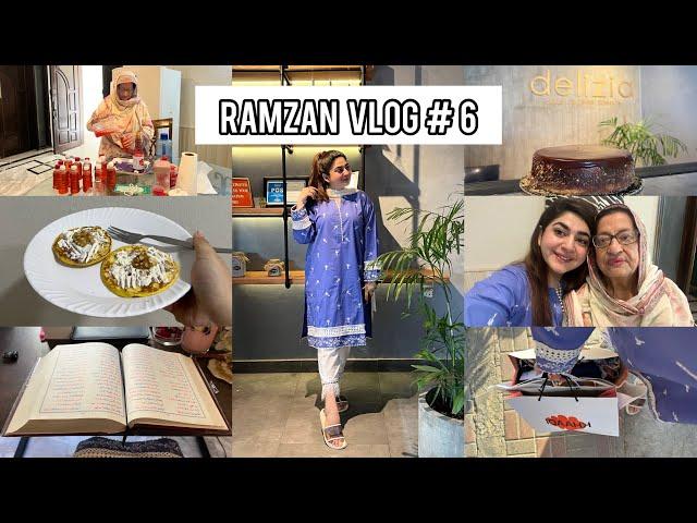 RAMZAN VLOG 6 - I Went On An Unexpected Shopping Spree + Achieved Today's Goals | GlossipsVlogs