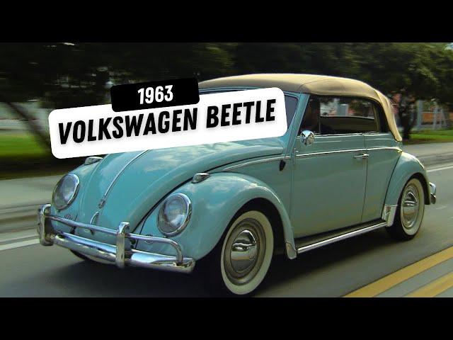 Driving and Auctioning a 1963 Volkswagen Beetle Convertible