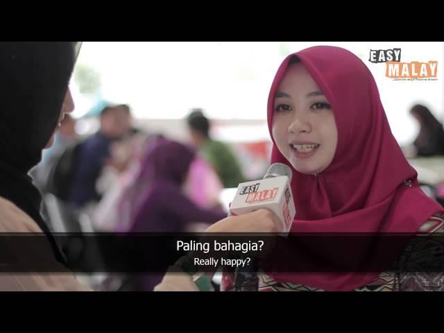 Easy Malay 9 - What makes you happy?