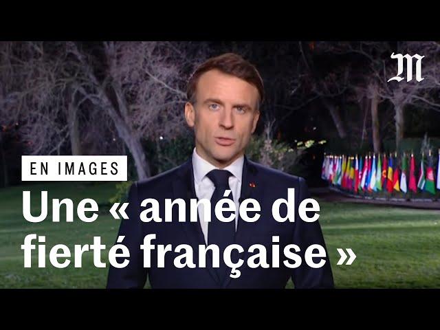 Une « année de fierté française » : les voeux d’Emmanuel Macron