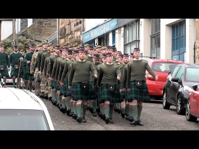 Royal Regiment of Scotland soldiers’ Christmas