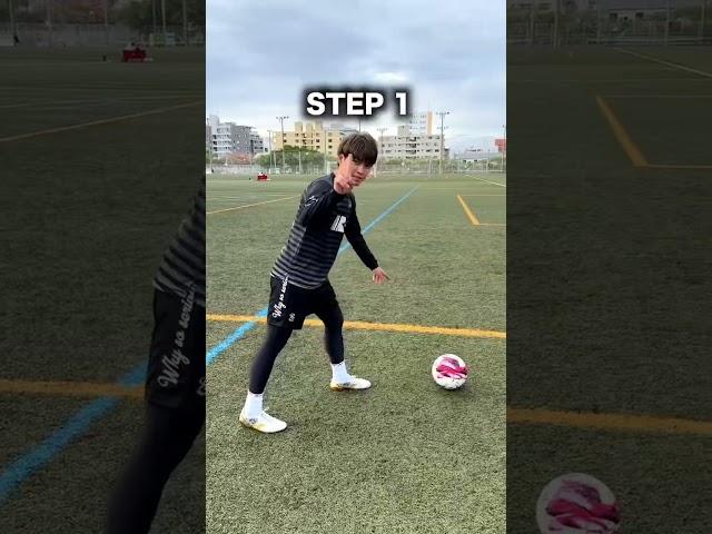 LEARN THIS SKILL️Skill Tutorial #football #soccer #shorts #footballskills #soccerskills