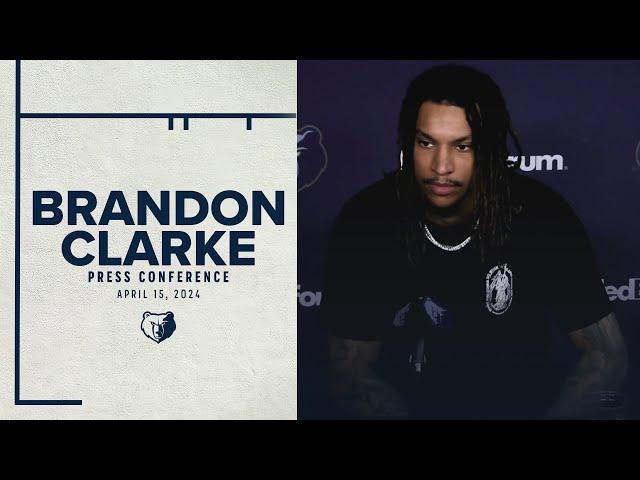 Brandon Clarke | 2023-24 Grizzlies Exit Interviews