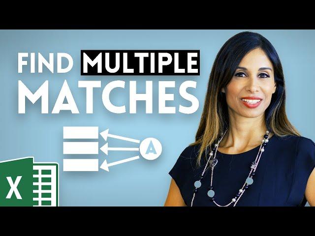 Return Multiple Match Results in Excel (2 methods)