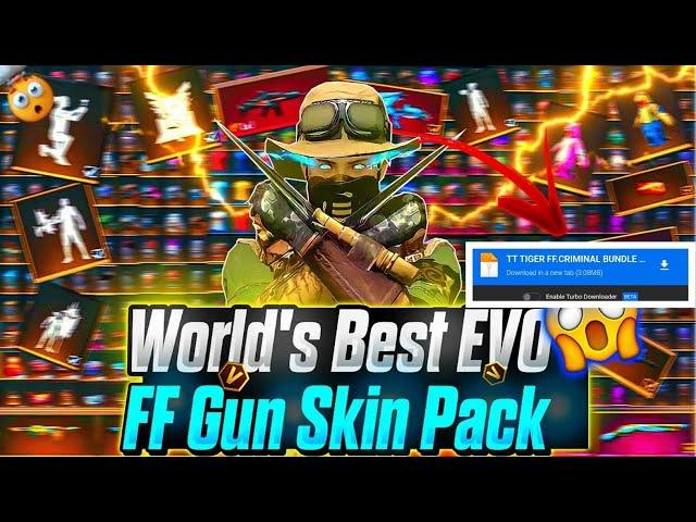 RARE GUN SKIN + ALL EMOT + VIP BUNDLE GLITCH FILE. free fire glitch file