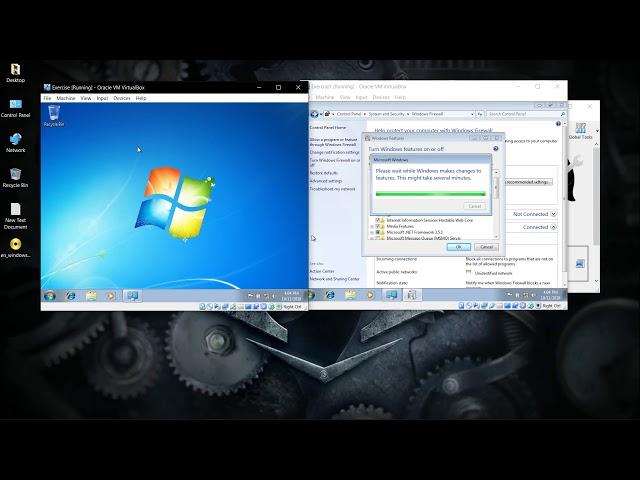 How to make FTP server using virtual box