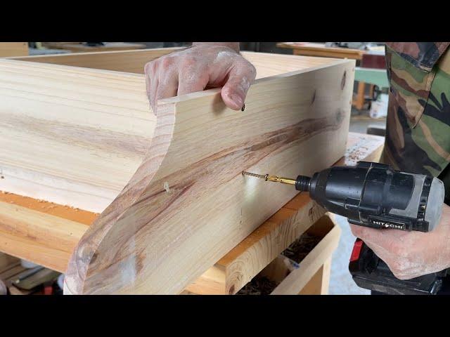 Cheap Wood Processing Project // Beautiful Home Interior Processing