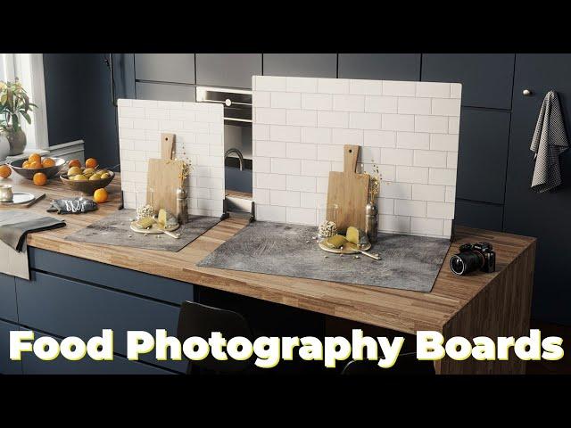 Duo Boards by V-Flat World #foodphotography