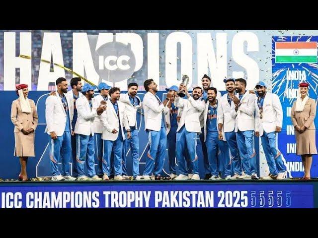 Champion  Moments India Team !! ICC Champions Trophy 2025 India Team Champion  !! Rohit | Kohli |