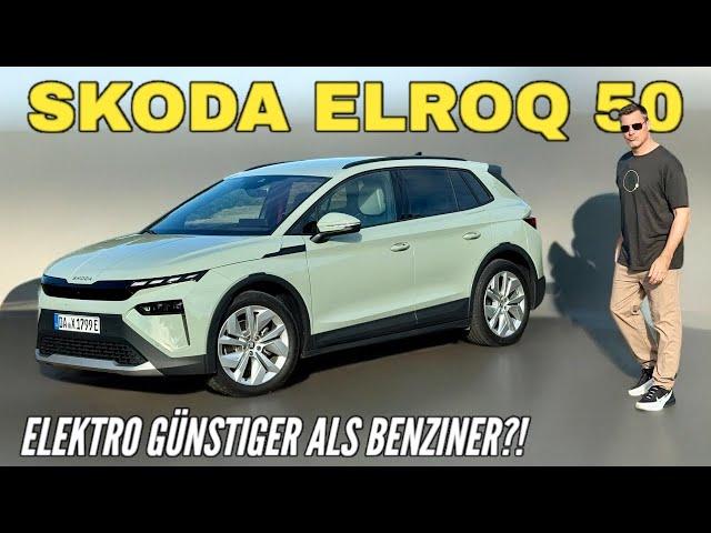 SKODA ELROQ 50 TOUR (2025): Electric cheaper than petrol?! Test | This is what the Enyaq brother ...