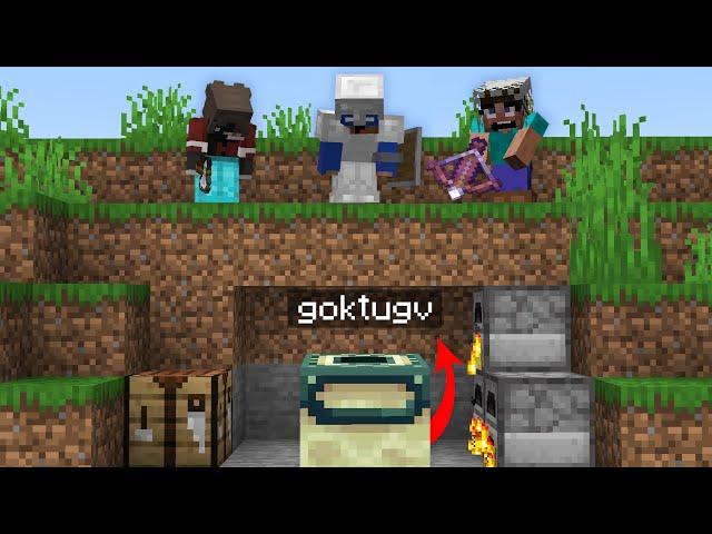 Minecraft Manhunt ama TÜM BLOKLARA DÖNÜŞEBİLİYORUM