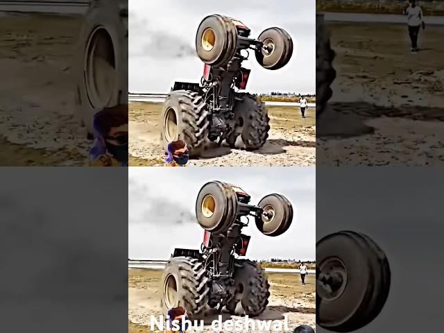 Nishu deshwal stunt video || miss you nishu Bhai #tractor #tochan #tractorshorts #trending #nishu