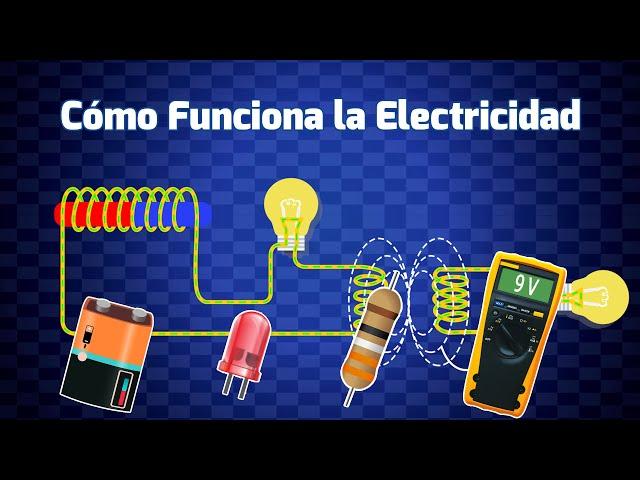 Cómo funciona la ELECTRICIDAD - Principios básicos de funcionamiento