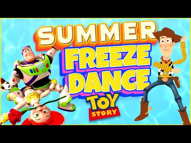  Andy's Coming Freeze Dance  Summer Toy Story Brain Break  Just Dance  GoNoodle