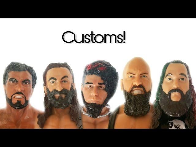 WWE CUSTOM ELITES!! Bray Wyatt, Jinder Mahal, Sami Callihan, + More!!